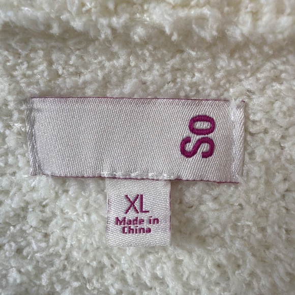 SO, microfiber super soft tri color hoodie - Picture 5 of 6